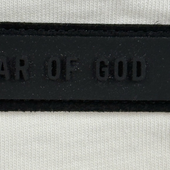 Fog Essentials Fear Of God White Oversize Long Sleeve Tee T-shirt Size medium - Picture 10 of 16
